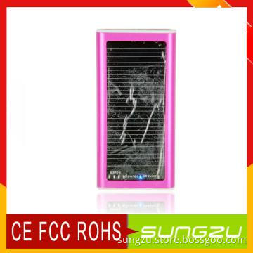 Aluminium Phone Solar Charger with CE, ROHS